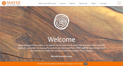 Desktop Screenshot of mayer-holz.at